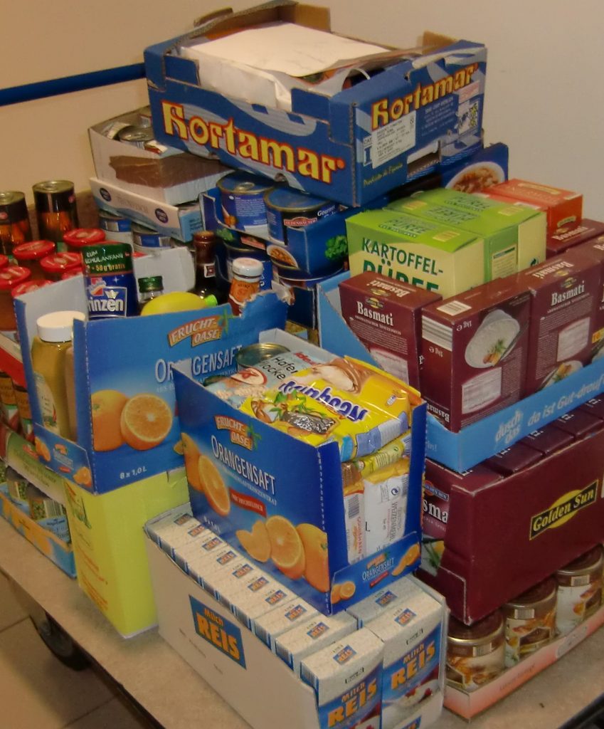 Reis, Pasta, Kartoffelüree... Vatergüte - Zutaten für eine ganze Mahlzeit